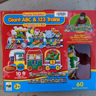 Giant ABC 123 Train Puzzle