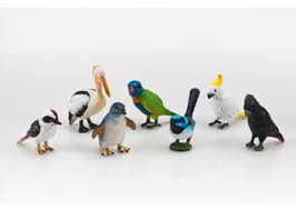 Australian Bird Set of 7