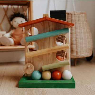 Rolling House Marble Run